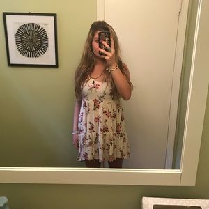 American Eagle floral sundress